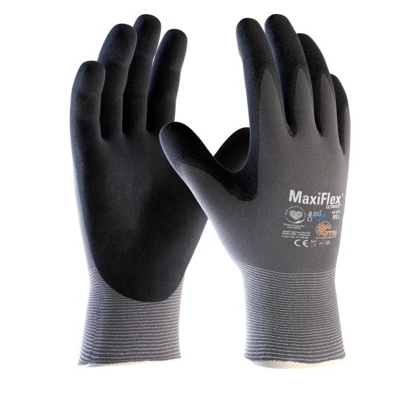 Monteringshanske ATG MaxiFlex ULTIMATE 42-874 med Adapt-teknologi Størrelse 9